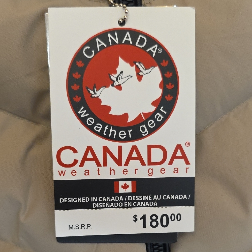 Canada Weather Gear Size L Womens Double-Zip Water Resistant Heavyweight Puffer - Picture 5 of 16